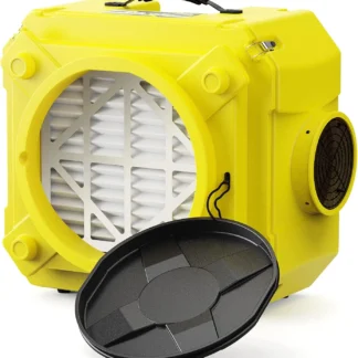 Depurador de aire con 3 etapas de filtración, máquina de aire negativo apilable para uso Industrial y comercial, aire resistente C