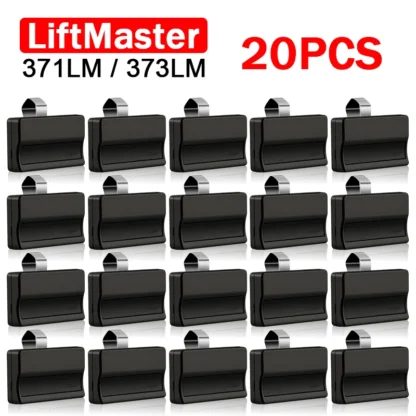 20 mandos a distancia para abridor de puertas de garaje LiftMaster de 315 MHz, compatibles con transmisores 373LM, 371LM, 372LM, 370LM, 950D, 953D y 956D
