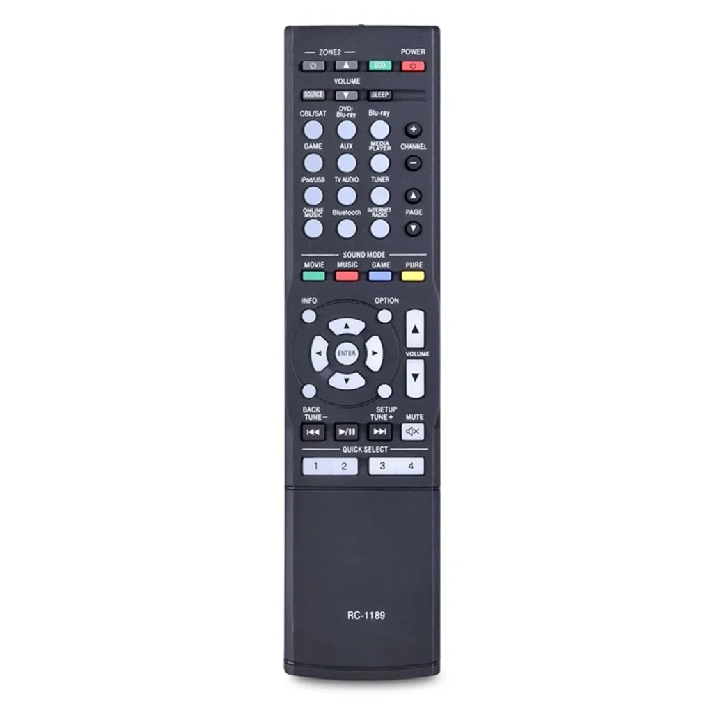 Control remoto RC-1189 de repuesto para receptor AV Denon AVR-S700W AVR-S710W AVR-S720W AVR-X1100W AVR-X1200W AVR-S700