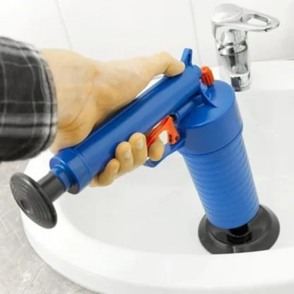 Pistola de drenaje de aire de alta presión, potente abridor de émbolo de fregadero Manual, bomba limpiadora para baño, inodoros, accesorios de baño