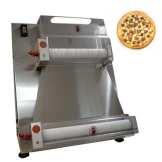 Máquina eléctrica comercial para hacer Pizza, laminadora eléctrica para masa de Pizza, prensa de pastelería