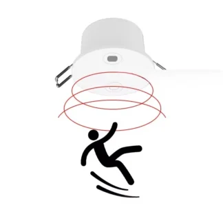 Presencia humana del radar de 60G Zigbee Radar con la detección de caídas, diseño montado en el techo