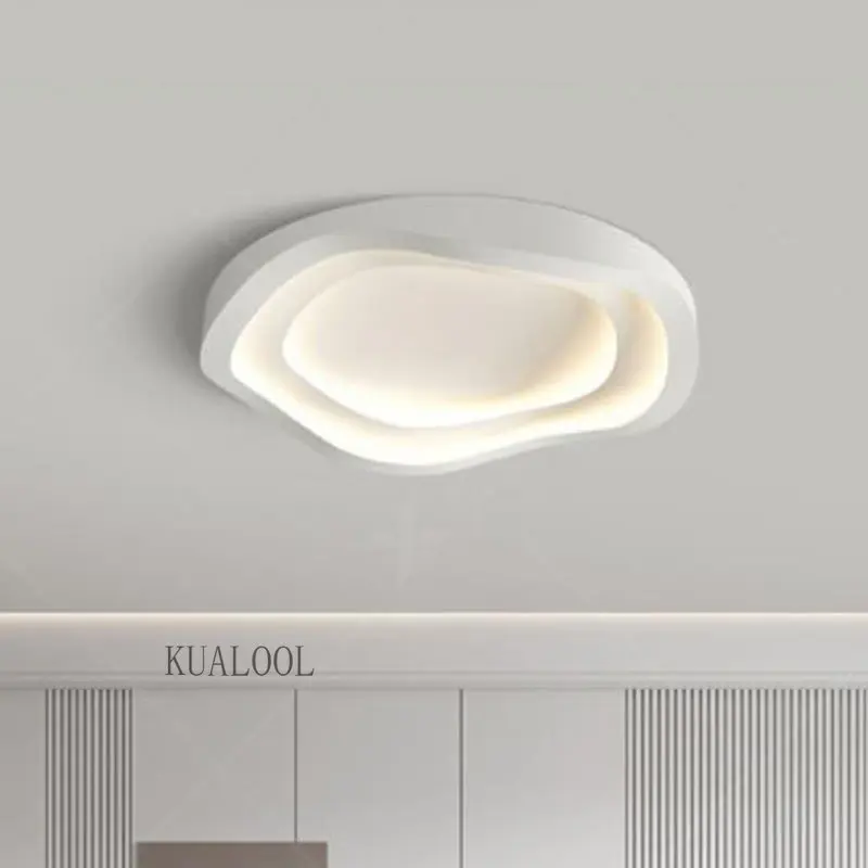 Lámpara de techo moderna y sencilla para dormitorio, luces Led con personalidad creativa para habitación, diseñador de estilo europeo, sala de estar, estudio decorativo