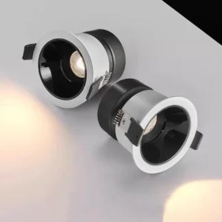 Foco LED integrado antideslumbrante, linterna de cielo lateral estrecho, fondo de sala de estar, luz descendente de pared 5W7W10W 12W, iluminación del hogar