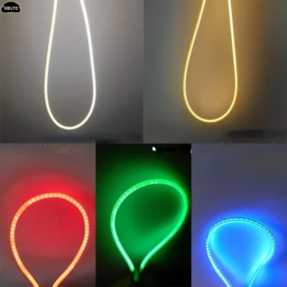 Filamento Flexible Led de 3V, 133mm, 300mm, piezas de lámpara de filamento suave, accesorios de luz incandescente DIY, decoración de filamento Flexible de diodo