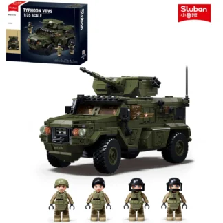 519 Uds Typhoon-VDVS vehículo blindado de asalto juegos de bloques de construcción de automóviles con Mini figuras muñecas juguetes educativos regalos para niños