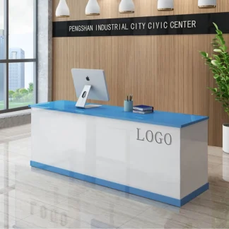 Muebles de recepción de Spa, Bar, decoración central estética, cliente, barbería, salón, mostrador, Iglesia, hogar, recepción, Muebles, banco de mesa