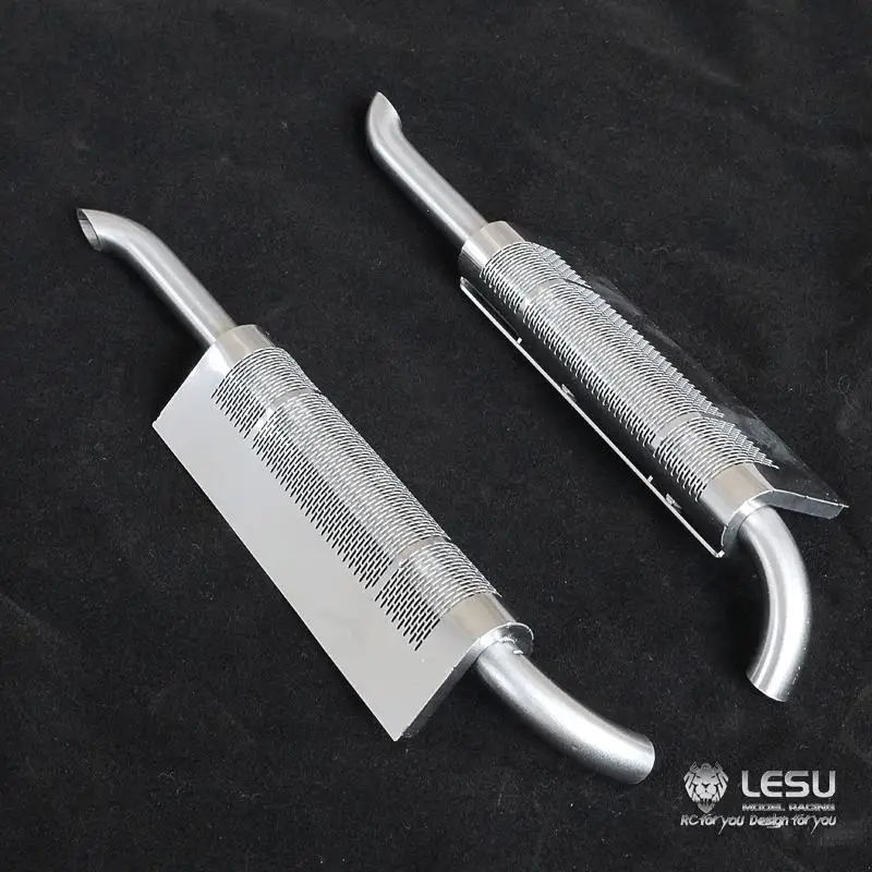 1/14 camión americano simulación chimenea escape GU-K018 King Tamiya draghead Optimus Prime modelo