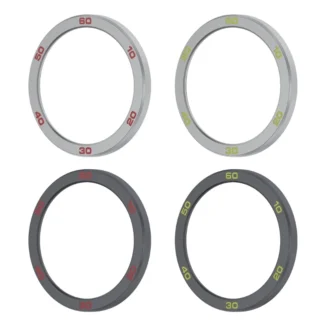Protector pantalla a prueba arañazos para reloj CMF, 2 anillos bisel, cubierta marco con película templada, para