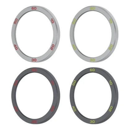 Protector pantalla a prueba arañazos para reloj CMF, 2 anillos bisel, cubierta marco con película templada, para