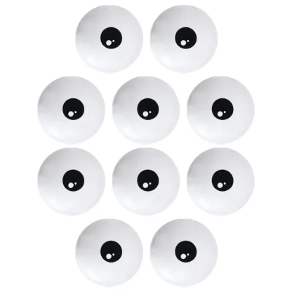 10 Uds pegatinas de Halloween globo ocular globos divertidos fiesta Navidad escena decorativa novia grande