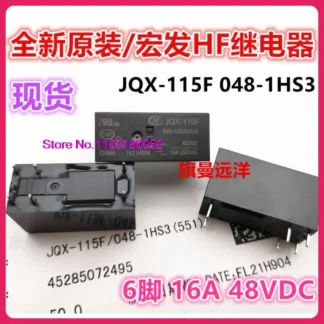 JQX-115F 048-1HS3 HF115F 6 16A 48V 48VDC