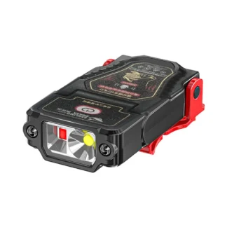 Faro ligero con Clip para sombrero, superbrillante, impermeable, para pesca, recargable, ángulo ajustable para correr, acampar y hacer senderismo