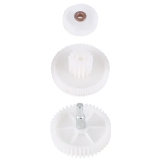Engranajes de plástico para picadora de carne doméstica, repuesto de engranaje S/M/L para piezas de reparación de picadora de carne doméstica, 3 uds.