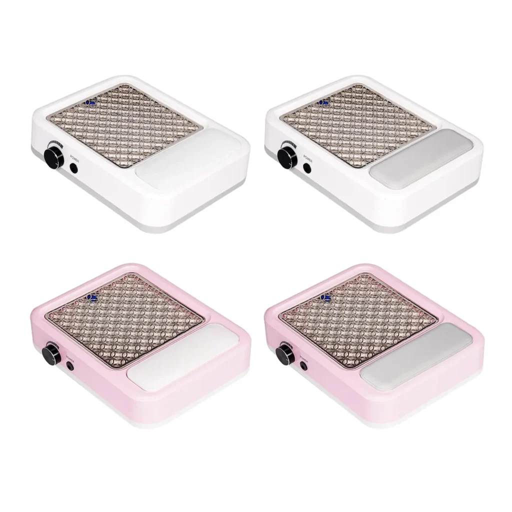 Limpiador de polvo de uñas eléctrico de 80W, aspirador Extractor de polvo de uñas para uso personal en el hogar