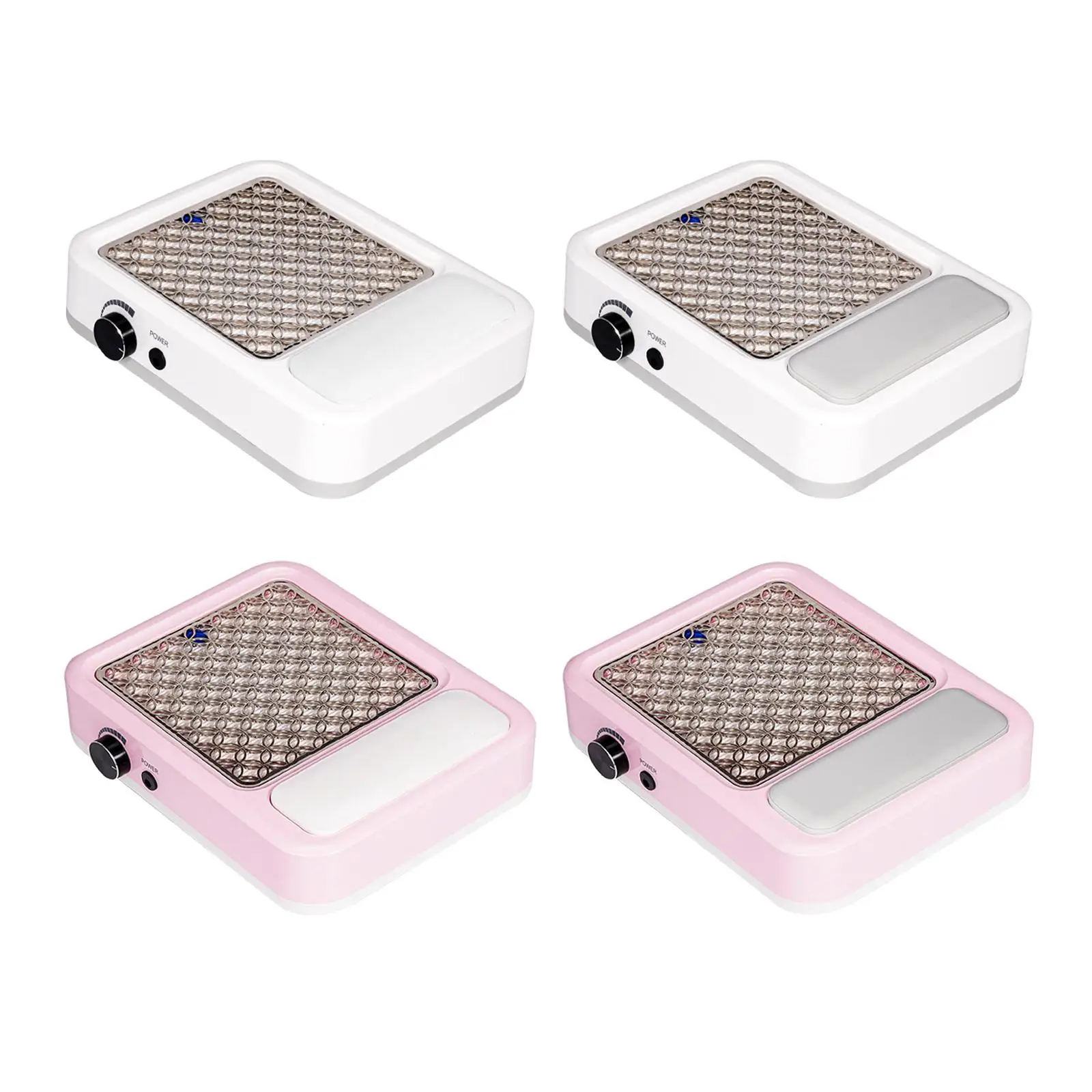 Limpiador de polvo de uñas eléctrico de 80W, aspirador Extractor de polvo de uñas para uso personal en el hogar