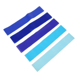 5 uds cinturón elástico/cuerda de Yoga correas de escritorio y silla para TDAH bandas de Tpe de oficina para niños con pies inquietos