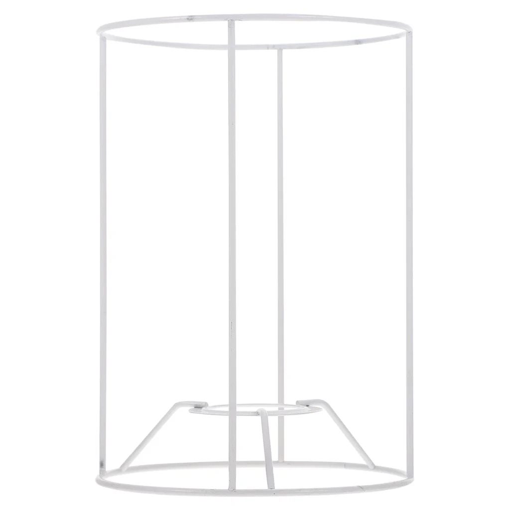 Marco de pantalla de Metal Diy, jaula de luz Vintage, soporte de luz, pantalla de lámpara, marco de jaula, lámpara protectora de bombilla