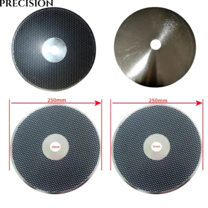 Nuevo modelo de yeso de recorte de disco de diamante Dental en el modelo de trabajo de limpieza diámetro 250mm (10 pulgadas) interior 25mm/32mm herramienta de laboratorio de dentista