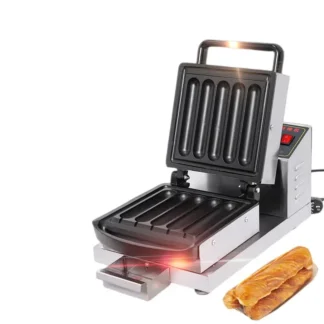 Máquina de pastelería comercial de 10 tubos, palo de leche, máquina de pastelería comercial, crema, muffin francés, máquina de palitos para perritos calientes