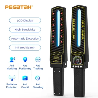 Mini cámara antiencícola, GPS de mano, detector inteligente de una tecla, detección 3D AI, instrumento de señal de interferencia de detección inteligente