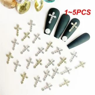 Accesorios de estilo Punk para decoración de uñas, accesorios Retro de 1 a 5 piezas, Mini versión pequeña, suministros para uñas y herramientas de manicura