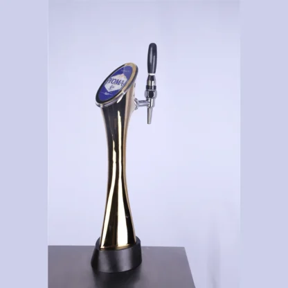 Torre dispensadora de cerveza de barril de un grifo, columna de latón, Bar, Pub, hogar, superventas