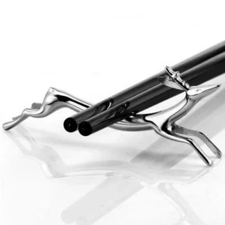 Soporte de palillos de acero inoxidable, estante de palillos con forma de ciruela de Metal, soporte de cuchara, cuchillo, tenedor, almacenamiento de arte artesanal