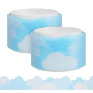 2 rollos de cintas Washi, cinta adhesiva para álbum de recortes, cinta Washi estética, suministros para diario, 196,50x0,98 pulgadas