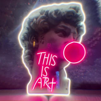 Letrero de neón Led de arte, obra de arte acrílica, letrero de neón personalizado, decoración de pared para sala de estar, dormitorio, decoración de Bar y Club