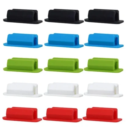 Portalápices Adhesivo de silicona para escritorio, portalápices, soporte para rotuladores, juego de portalápices, suministros para profesores, fácil de instalar