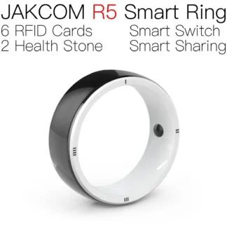 JAKCOM-anillo inteligente R5, detector de fiele rfid, etiqueta 1k, nombre de bit, tarjeta de bloqueo de batería nfc, etiquetas de gestión uhf