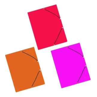 Producto personalizado, 3 unidades de cartón, tamaño A3/A4, bandas elásticas de laminación de papel, bolsa para carpetas