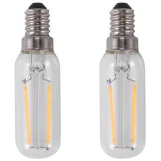 2 bombillas LED E14 3W para extractor de campana extractora, color blanco cálido