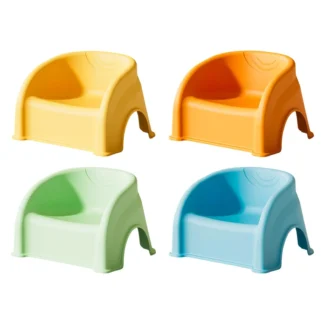 Silla para niños pequeños, reposapiés, taburete de ducha, taburete cómodo, taburete resistente para niños