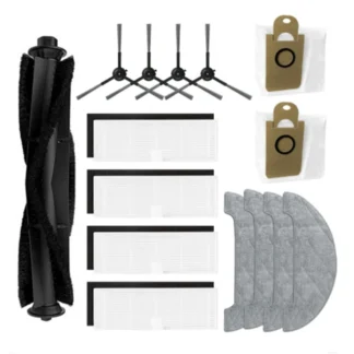 1 Juego de piezas de accesorios para Robot aspirador Xiaomi Viomi S9, filtro Hepa, Cepillo Lateral principal, bolsa de polvo, paños de fregona, Kits de piezas de repuesto
