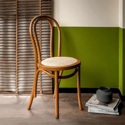 Sillas de Comedor nórdicas Vintage, Sillas de Comedor ergonómicas de lujo hermosas europeas, Sillas negras de moda, Comedor, muebles para el hogar