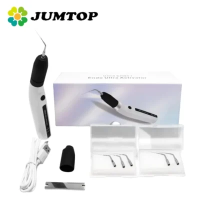 Activador ultrasónico Dental JUMTOP con 6 puntas, Ultra activador LED inalámbrico, herramienta de lavado de limpieza de conducto radicular endodóntico