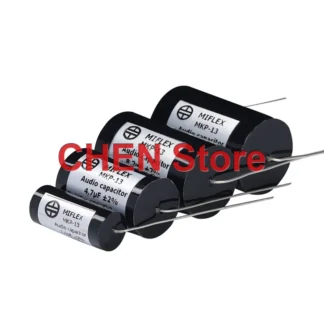 MIFLEX MKP-13-condensador de tubo de papel sumergido en aceite, 2 piezas, Polonia, 0,1 UF-47UF400V, polipropileno, sin electrodos, lámina de cobre