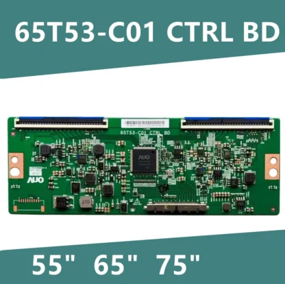 65T53-C01 CTRL BD 55 / 65 /75 "TV Tcon Board 4K 96P Display Card para TV, placa de repuesto, producto Original 65T53 C01