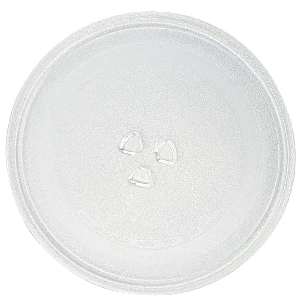 Placa de microondas, plato de repuesto para microondas, plato giratorio Universal para microondas, placa de vidrio, placa redonda de repuesto