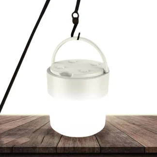 Linterna LED ultrabrillante para tienda de campaña, lámpara de mesita de noche con carga rápida USB, potente lámpara de pesca con atenuación continua para senderismo y pesca