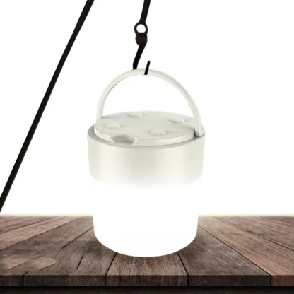 Linterna LED ultrabrillante para tienda de campaña, lámpara de mesita de noche con carga rápida USB, potente lámpara de pesca con atenuación continua para senderismo y pesca