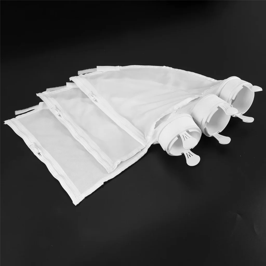 Bolsa de repuesto con cremallera para limpiador de piscinas 280,480, bolsa de filtro multiusos, bolsas limpiadoras de piscinas, 3 uds.
