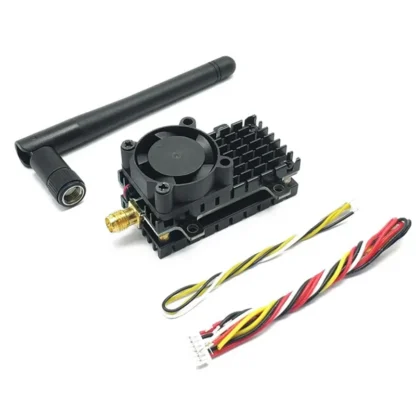 Transmisor Inalámbrico FPV para Dron de carreras, dispositivo de transmisión de Audio AV, vídeo de 48 canales, 5,8 Ghz, 2W, 2000MW, 20Km de alcance, oferta