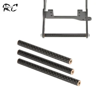 Juego de tirantes de chasis de fibra de carbono, 67mm, 70mm, 75mm y 78mm para 1/10 RC Car Crawler SCX10 PRO Gspeed LCG Rigs Sporty Comp Builds DIY