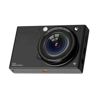 Cámara digital HD CCD 4K Lente de enfoque automático Cámara de vídeo digital de 64 MP Zoom 28X Punto compacto y cámara de belleza