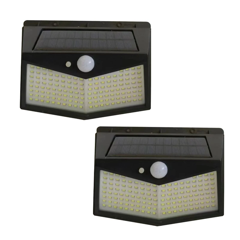 Luces solares impermeables para exteriores, ultrabrillantes, 3 modos de movimiento, 500Lm