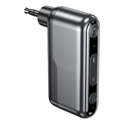 Adaptador auxiliar Bluetooth 5,3 para coche, adaptador inalámbrico, estéreo para el hogar