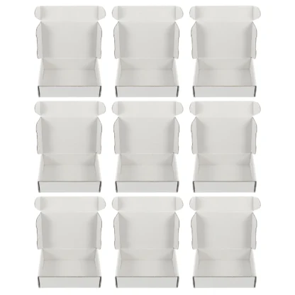 20 piezas cajas exprés embalaje avión almacenamiento paquete corrugado sobres publicitarios